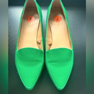 Green Banana Republic Flats